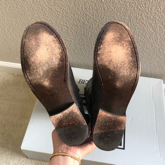 Frye Melissa Button chocolate boots 7.5 - Picture 6 of 6